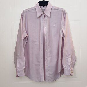 Brooks Brothers Womens Long Sleeve Shirt Pink Size 12